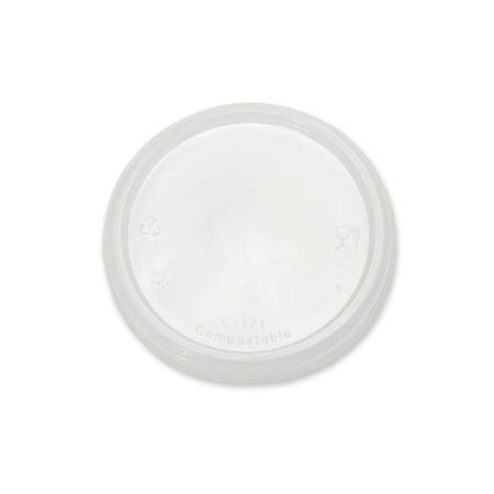 Stalk Market PLA Deli Round Container Lid, 600PK PLA-DRL-A